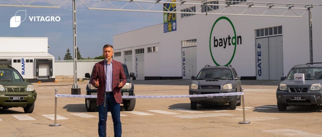 Opening of the BAYTON factory in Ivashkivtsi village.