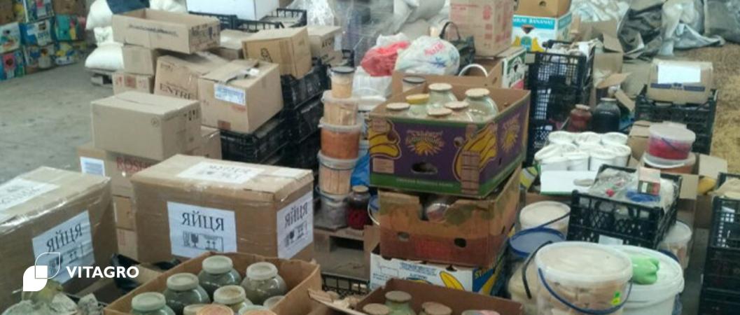 Humanitarian aid from VITAGRO - food and medicine for people