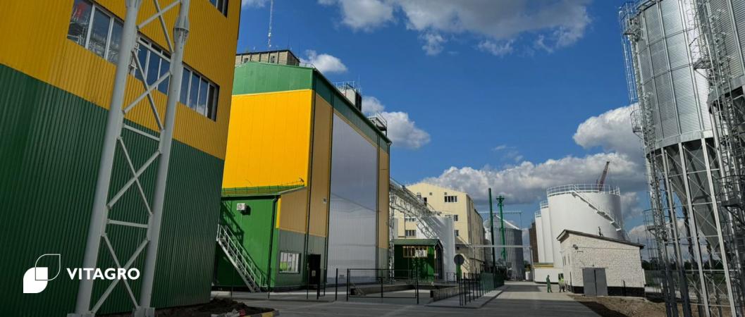 construction of the VITAGRO Group oil extraction plant