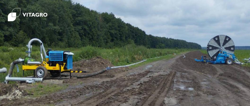 Agroholding carries out planned irrigation